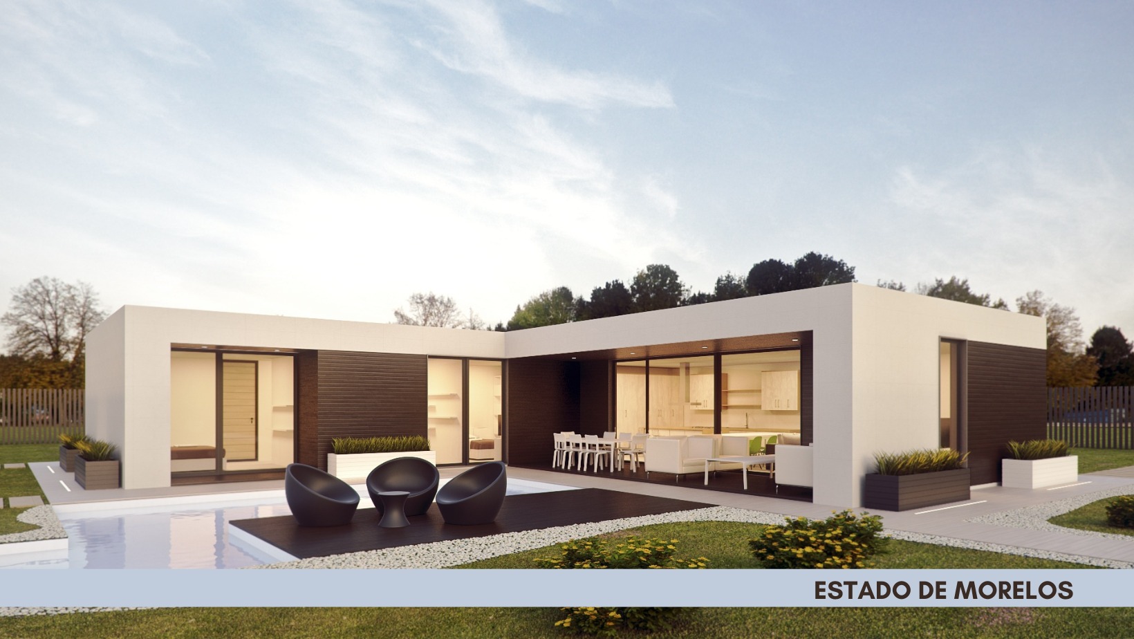 Vista panorámica de propiedad en Morelos